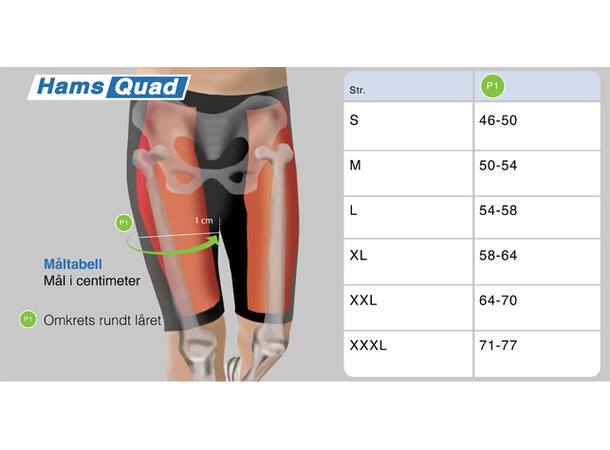 Colibri Hams Quad Herre Sort str S